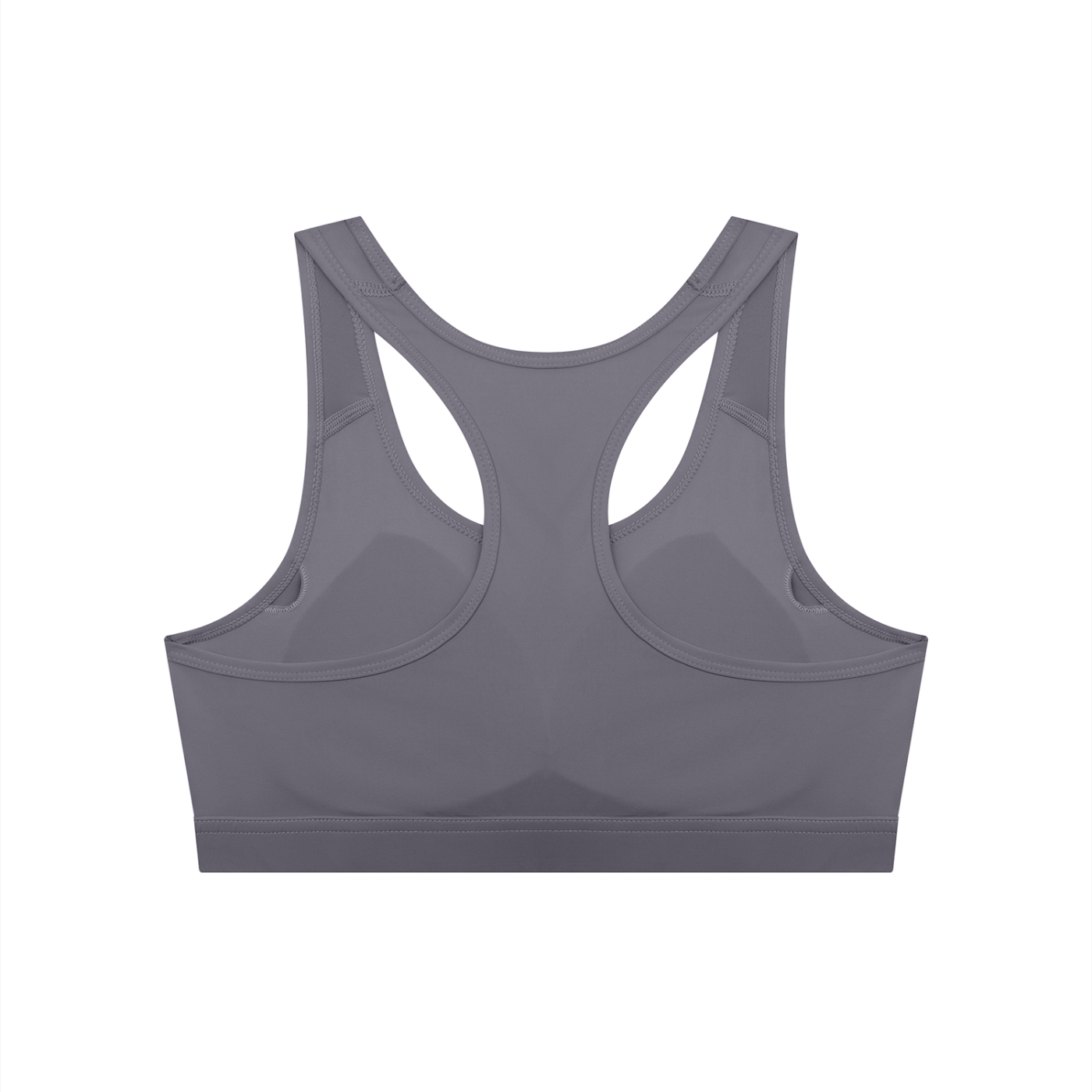 1886 Silver Women's Cropped Sports Bra