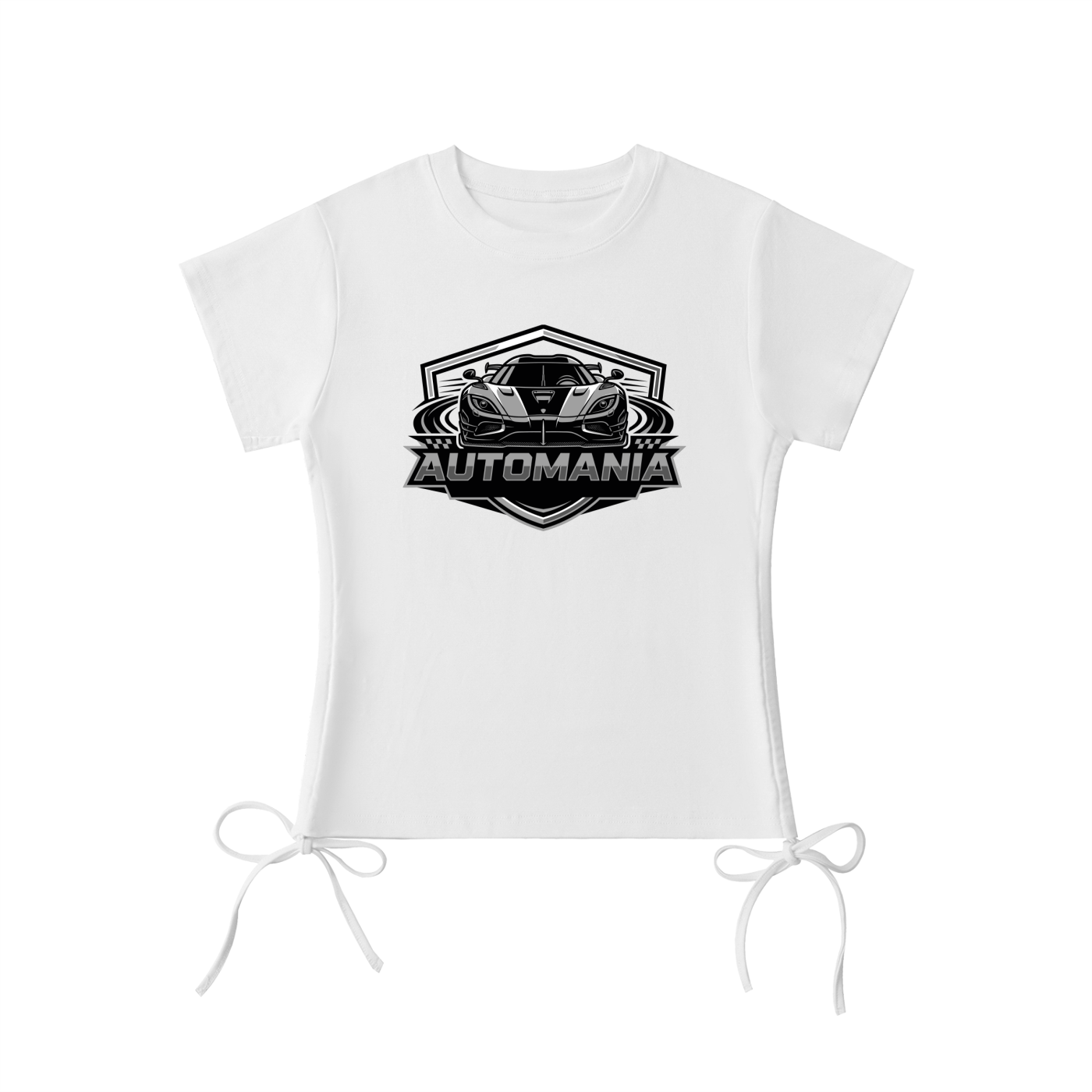 Automania Womens  Drawstring T-Shirt