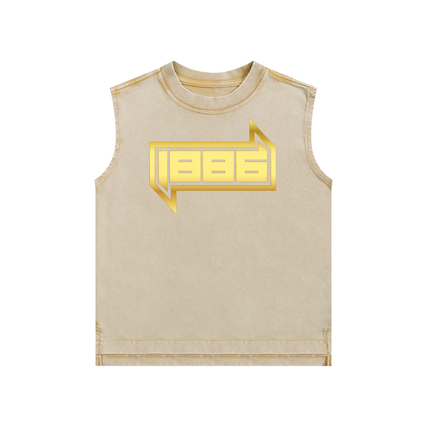 1886 Gold Snow Washed Kids' Tank Top