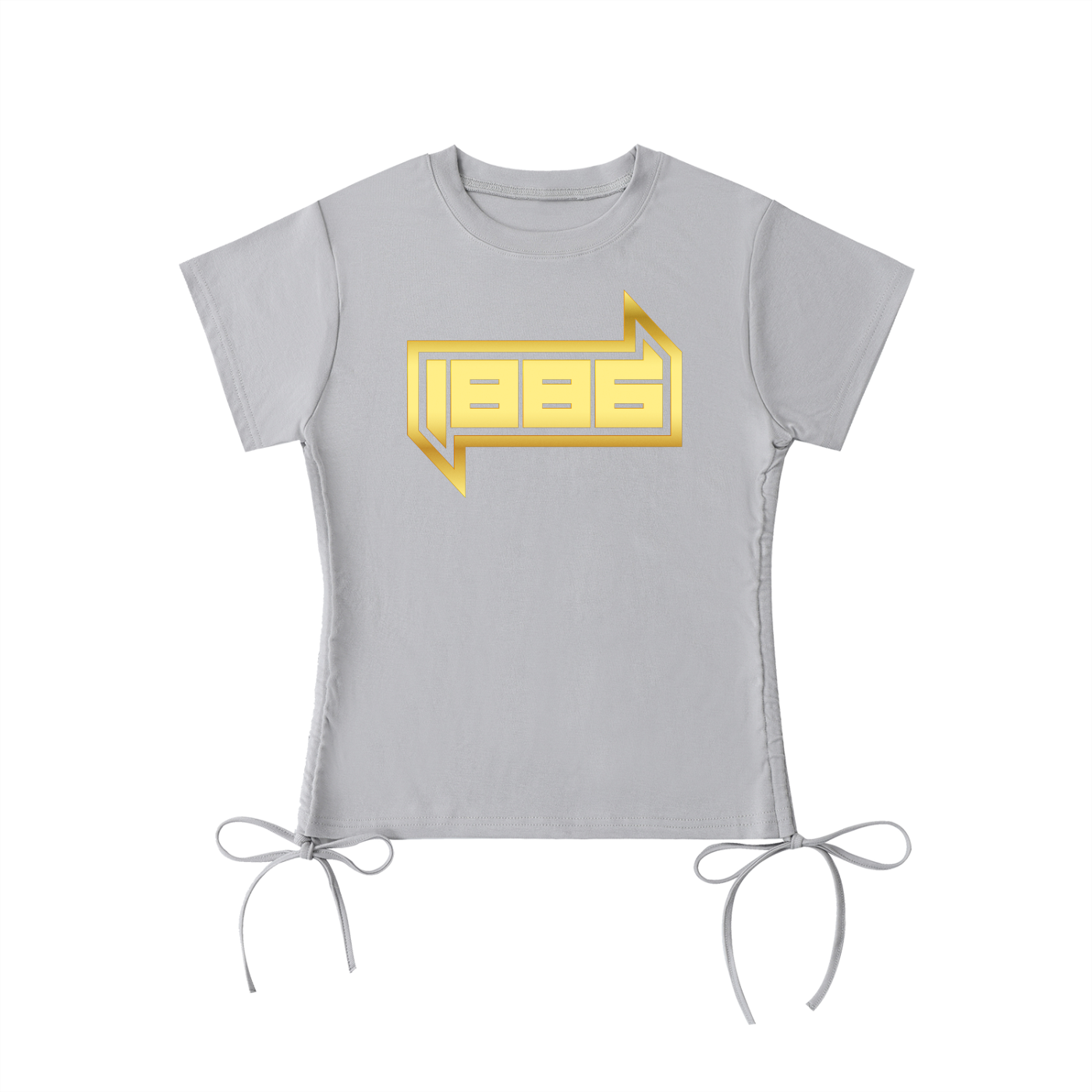 1886 Gold Womens  Drawstring T-Shirt