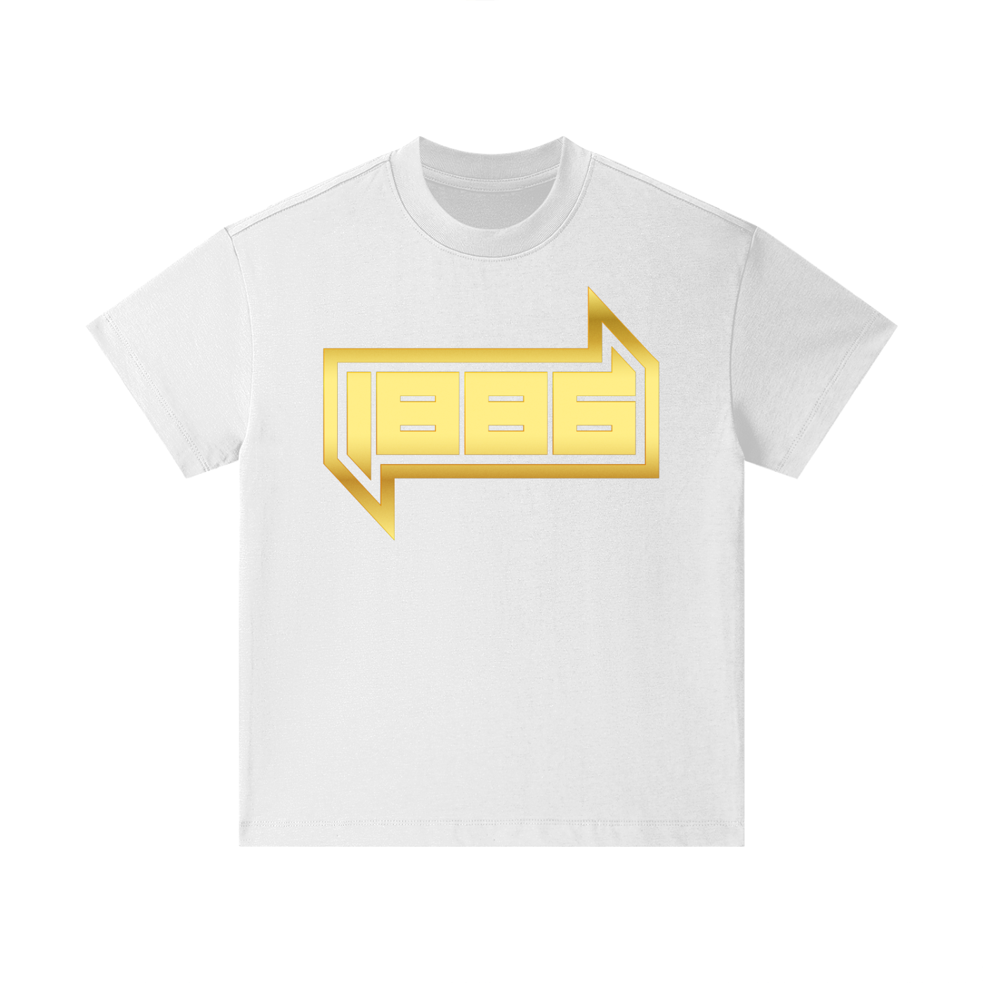 1886 Gold Pure Cotton Kids T-Shirt