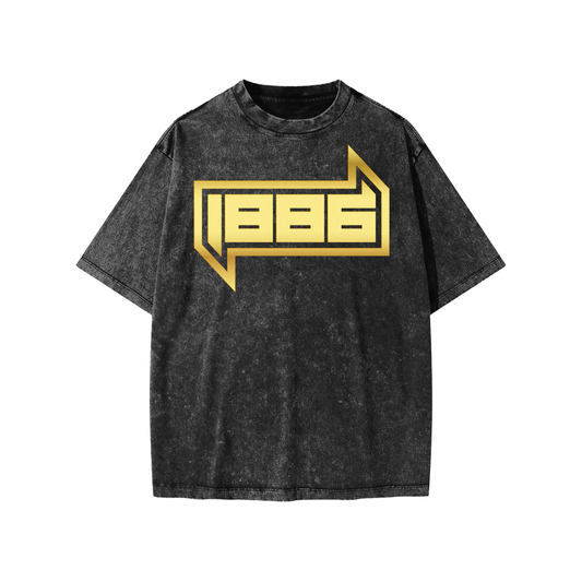 1886 Gold Snow Washed Kids' T-Shirt