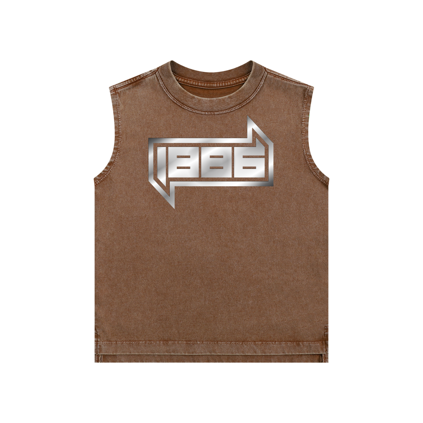 1886 Silver  Snow Washed Kids' Tank Top