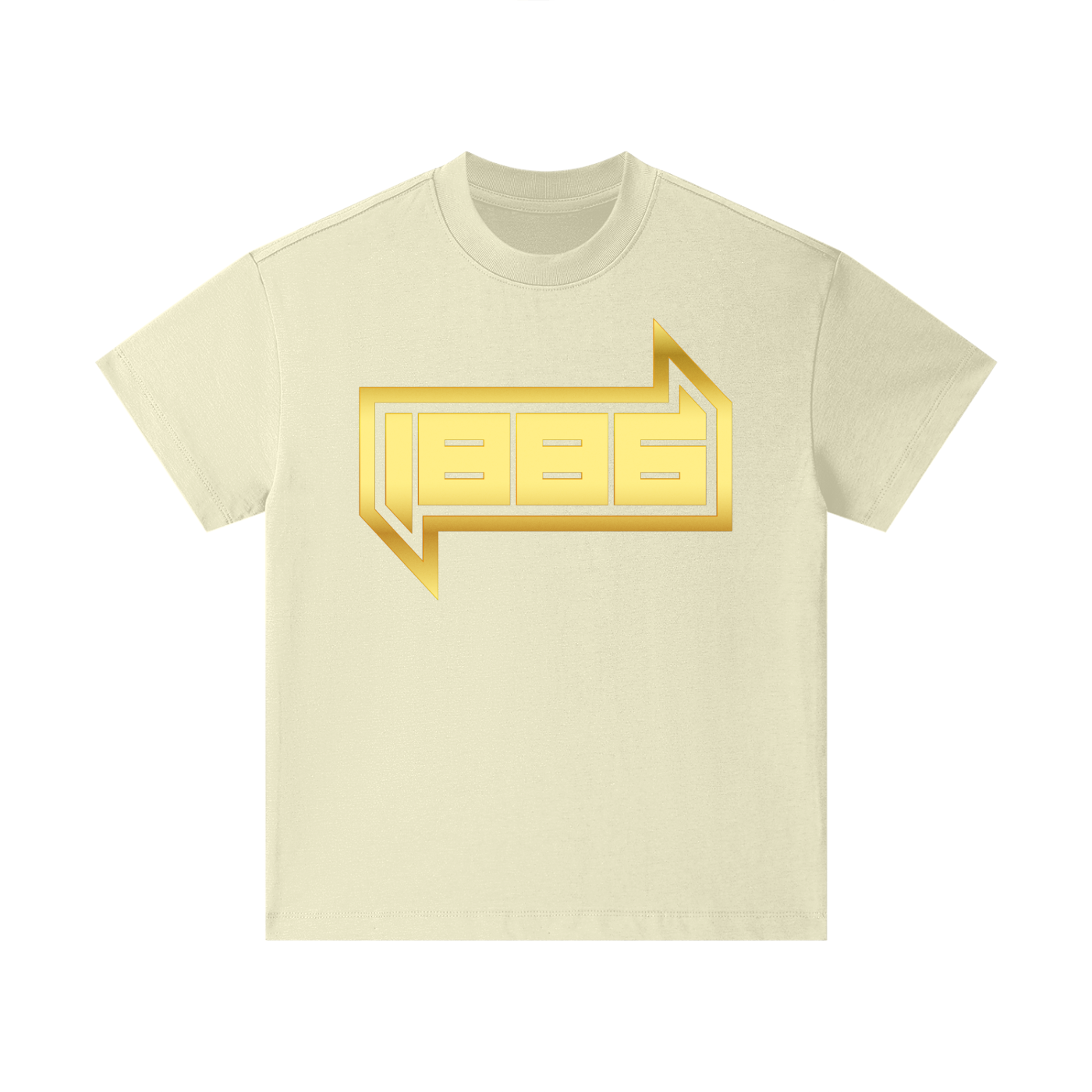1886 Gold Pure Cotton Kids T-Shirt