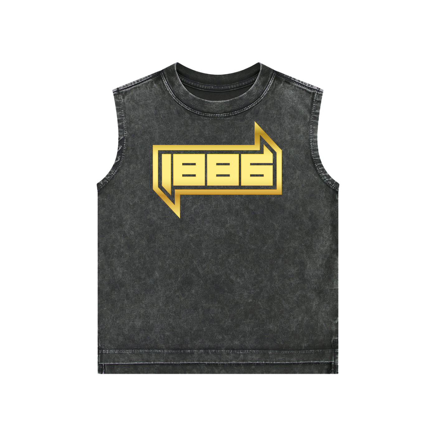 1886 Gold Snow Washed Kids' Tank Top