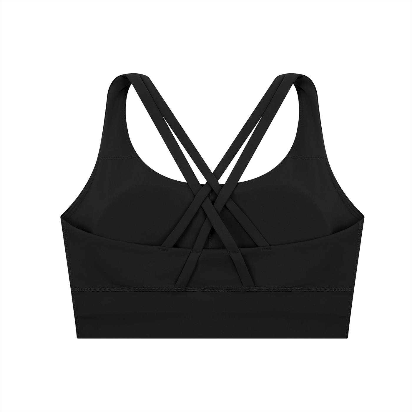 1886 Gold Strappy Criss-Cross Sports Bra