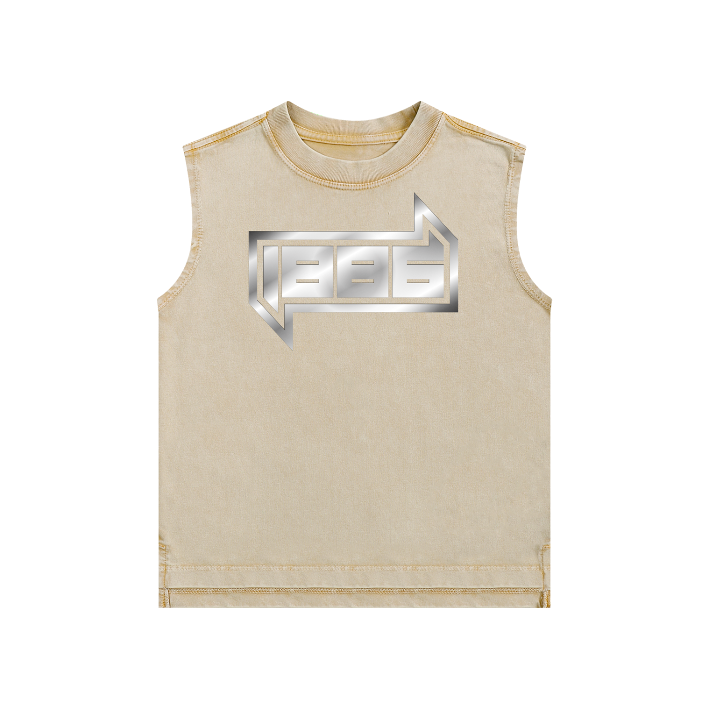 1886 Silver  Snow Washed Kids' Tank Top