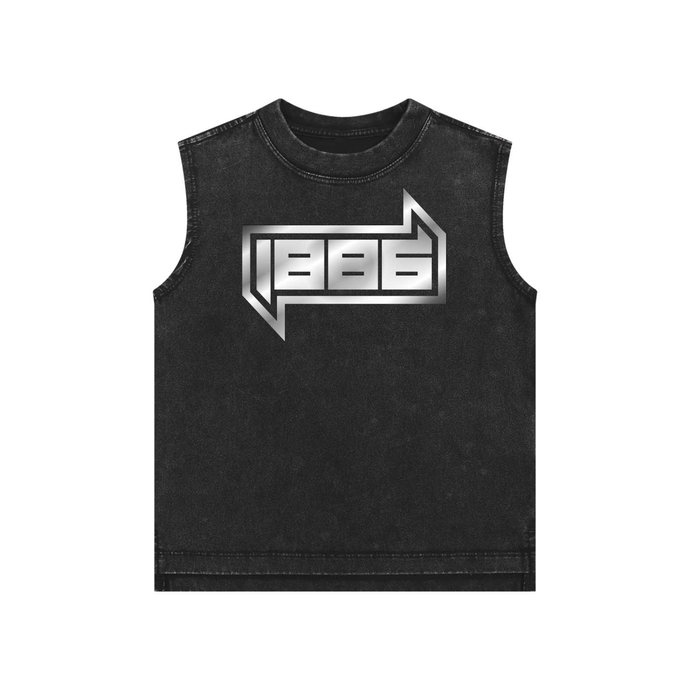 1886 Silver  Snow Washed Kids' Tank Top
