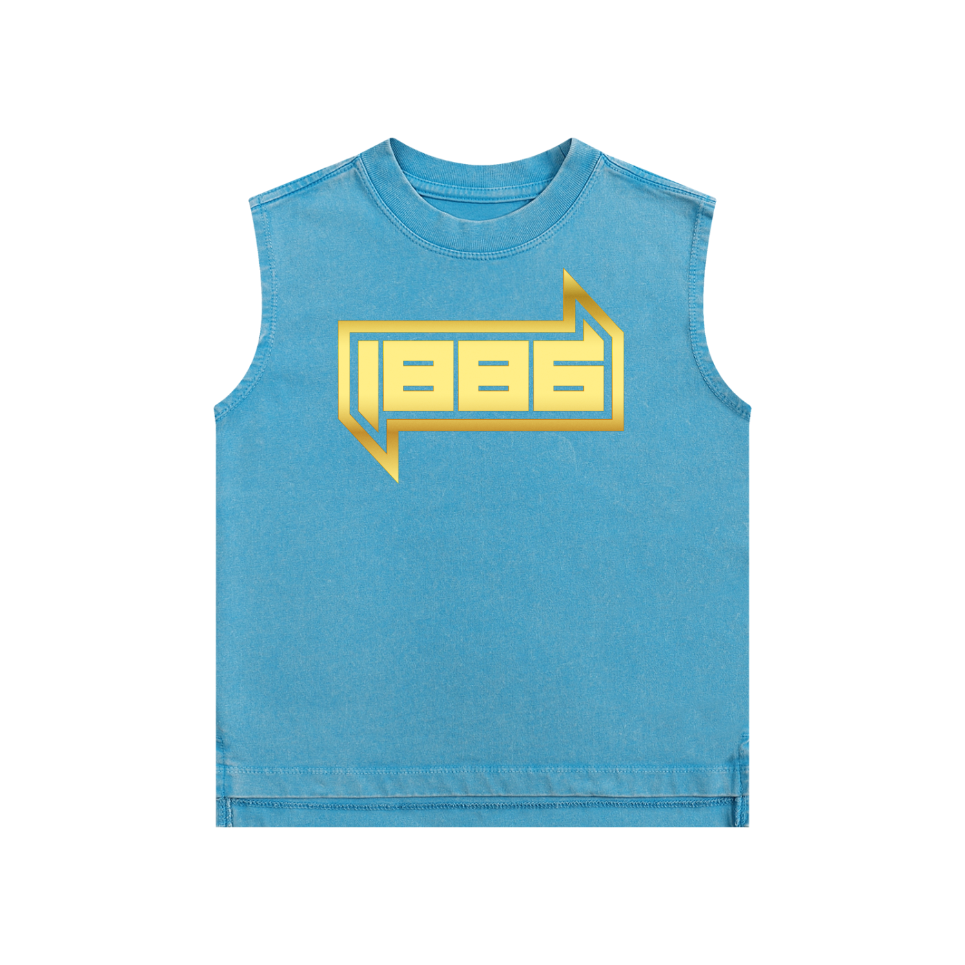1886 Gold Snow Washed Kids' Tank Top