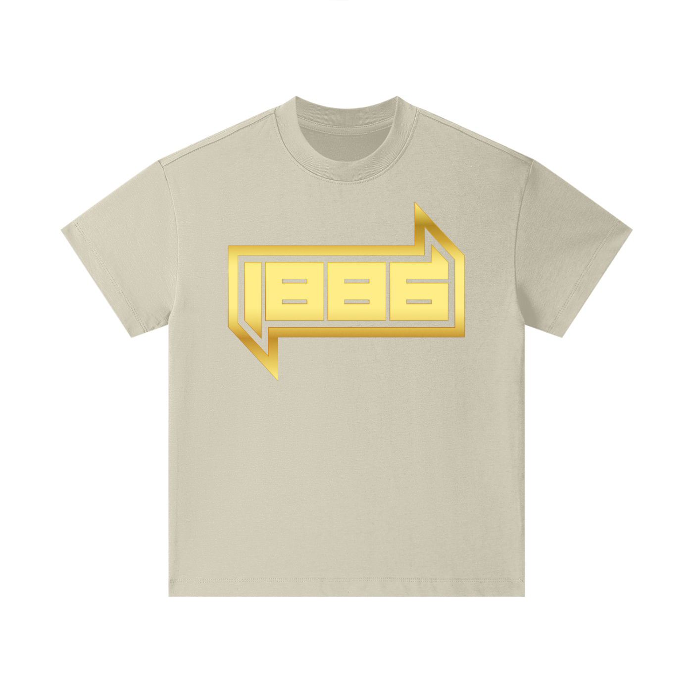 1886 Gold Pure Cotton Kids T-Shirt