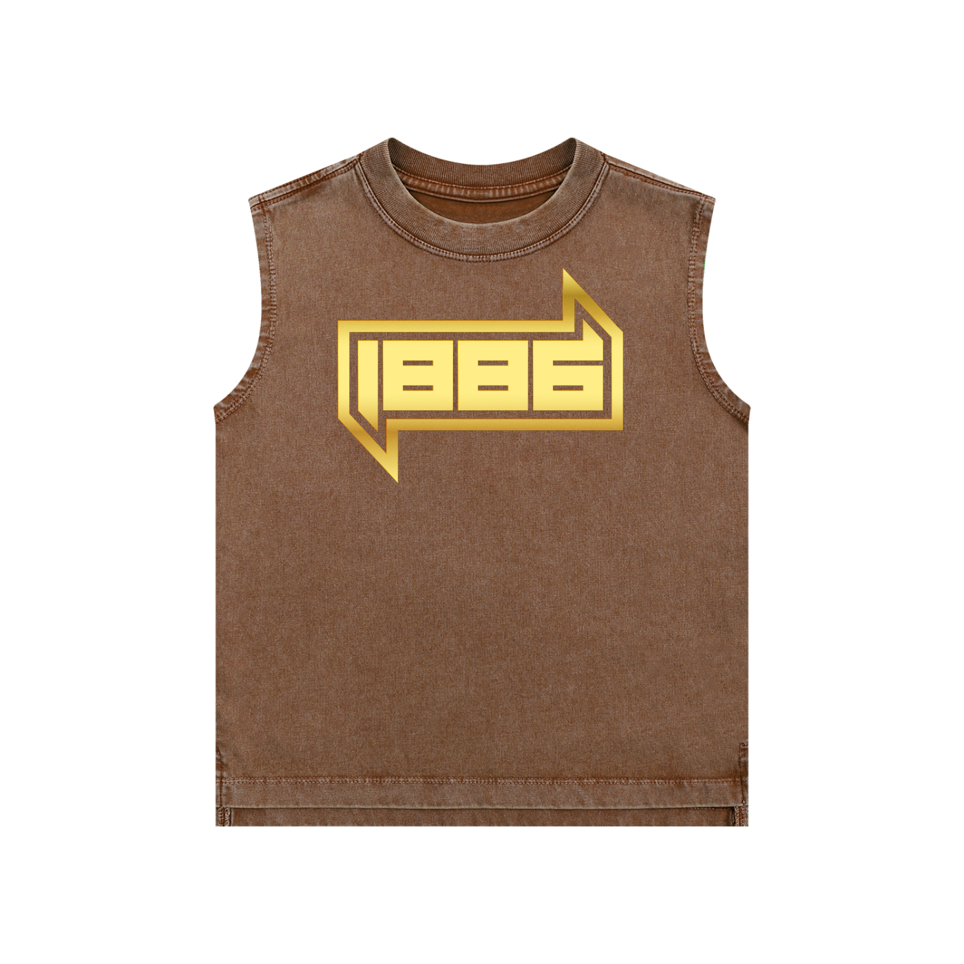1886 Gold Snow Washed Kids' Tank Top